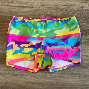 Bixby Clothing Co Marsha Neon Camp Shorts